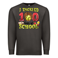 Smoke i tackled days of school softball Premium Sweatshirt - LillyAllenDesigns