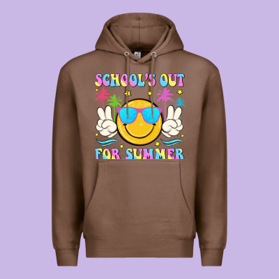 School's Out For Summer Premium Hoodie Designed By Jahusdesignshop