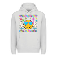 Dove Grey school's out for summer Premium Hoodie - JahusDesignShop