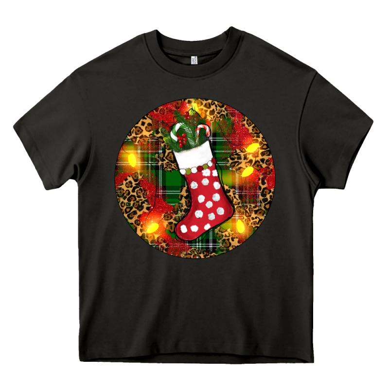 Santa Stocking Christmas Heavy Core Tee by RanaPortraitStore | Teevron