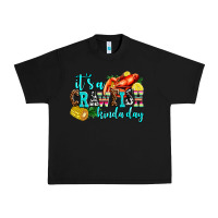 Black its a crawfish kinda day Urban Heavy Tee - AdoDesignShop