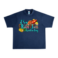 Navy its a crawfish kinda day Urban Heavy Tee - AdoDesignShop