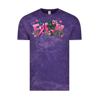 Cloud Purple cancer faith cross Vintage Tee - AdoDesignShop