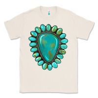 Natural western gemstone turquoise Classic Tee - Artiststas