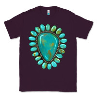 Plum western gemstone turquoise Classic Tee - Artiststas
