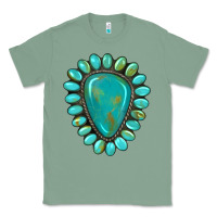 Sage western gemstone turquoise Classic Tee - Artiststas