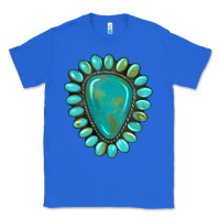True Royal western gemstone turquoise Classic Tee - Artiststas