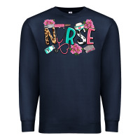Navy nurse Premium Sweatshirt - LillyAllenDesigns