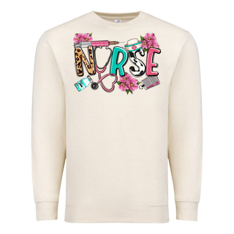 Nurse Premium Sweatshirt by LillyAllenDesigns | Teevron