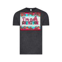 Vintage Black i'm a survivor Vintage Tee - JahusDesignShop