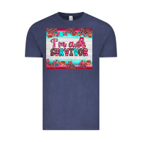 Vintage Denim i'm a survivor Vintage Tee - JahusDesignShop