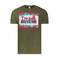 Vintage Olive i'm a survivor Vintage Tee - JahusDesignShop