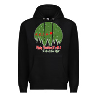 Black Merry Christmas To All To All A Good Night Premium Hoodie - Bettercallsaul