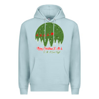 Blue Mist Merry Christmas To All To All A Good Night Premium Hoodie - Bettercallsaul