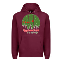Burgundy Merry Christmas To All To All A Good Night Premium Hoodie - Bettercallsaul