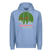 Colony Blue Merry Christmas To All To All A Good Night Premium Hoodie - Bettercallsaul