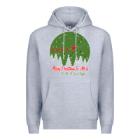 Heather Grey Merry Christmas To All To All A Good Night Premium Hoodie - Bettercallsaul