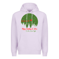 Lilac Merry Christmas To All To All A Good Night Premium Hoodie - Bettercallsaul
