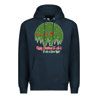 Navy Merry Christmas To All To All A Good Night Premium Hoodie - Bettercallsaul