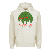 Oatmeal Heather Merry Christmas To All To All A Good Night Premium Hoodie - Bettercallsaul