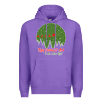 Purple Merry Christmas To All To All A Good Night Premium Hoodie - Bettercallsaul