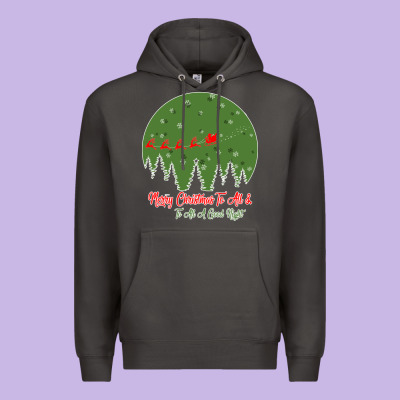 Merry Christmas To All To All A Good Night Premium Hoodie Designed By Bettercallsaul