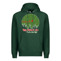 Sports Green Merry Christmas To All To All A Good Night Premium Hoodie - Bettercallsaul