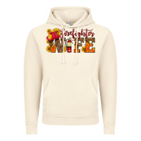 Vintage Artic firefighter wife with hat sunflowers Vintage Hoodie - HRA Design Shop