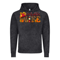 Vintage Black firefighter wife with hat sunflowers Vintage Hoodie - HRA Design Shop