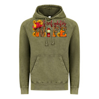 Vintage Olive firefighter wife with hat sunflowers Vintage Hoodie - HRA Design Shop