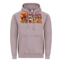 Vintage Zinc firefighter wife with hat sunflowers Vintage Hoodie - HRA Design Shop