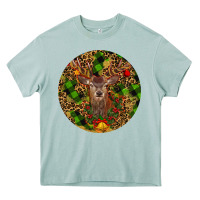 Arona Christmas Reindeer Heavy Core Tee - RanaPortraitStore