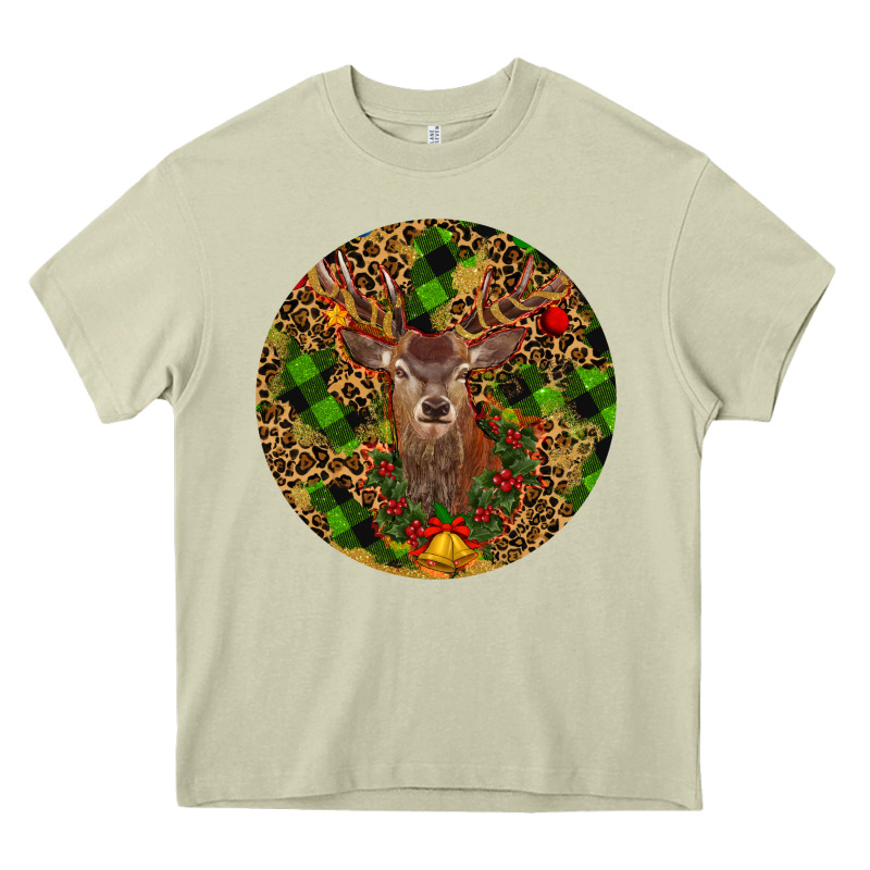 Christmas Reindeer Heavy Core Tee by RanaPortraitStore | Teevron
