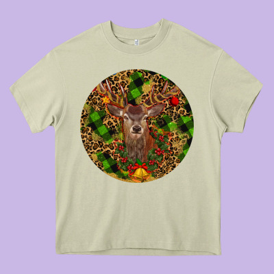 Heavy Core Tee Christmas Reindeer