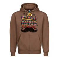 Chestnut adios bitchachos Zipper Hoodie - MaliasSmallBusiness