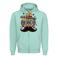 Seafoam adios bitchachos Zipper Hoodie - MaliasSmallBusiness