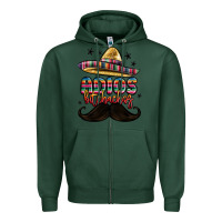 Sports Green adios bitchachos Zipper Hoodie - MaliasSmallBusiness