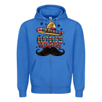 True Royal adios bitchachos Zipper Hoodie - MaliasSmallBusiness
