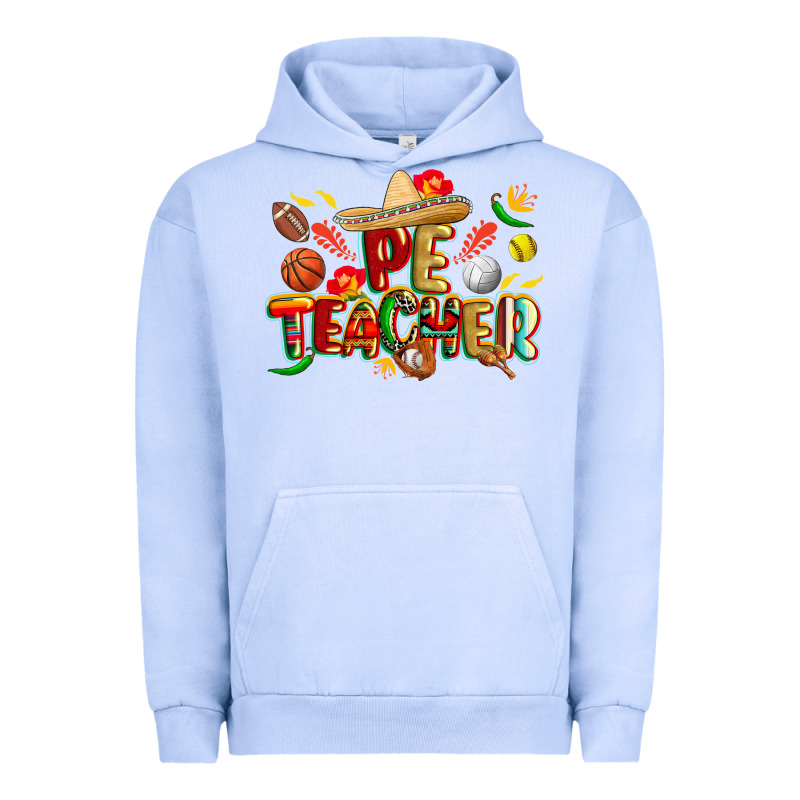 Cinco De Mayo Pe Teacher Urban Hoodie by CowGirlArtShop | Teevron