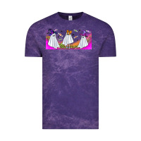 Cloud Purple cutes ghosts libbey glass Vintage Tee - BundleAndBundleShop