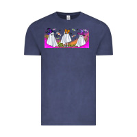 Vintage Denim cutes ghosts libbey glass Vintage Tee - BundleAndBundleShop