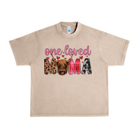 French Oak highland cow one loved mama Urban Heavy Tee - JahusDesignShop