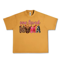 Peanut Butter highland cow one loved mama Urban Heavy Tee - JahusDesignShop