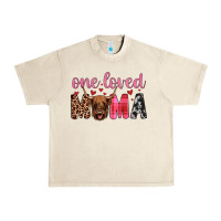 Sandshell highland cow one loved mama Urban Heavy Tee - JahusDesignShop