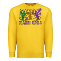 Lemon mardi gras crawfish Premium Sweatshirt - LillyAllenDesigns