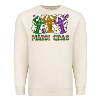 Sandshell mardi gras crawfish Premium Sweatshirt - LillyAllenDesigns
