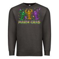 Smoke mardi gras crawfish Premium Sweatshirt - LillyAllenDesigns