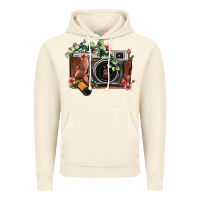 Vintage Artic floral eucalyptus film roll vintage camera Vintage Hoodie - FaDigitalArtStudio
