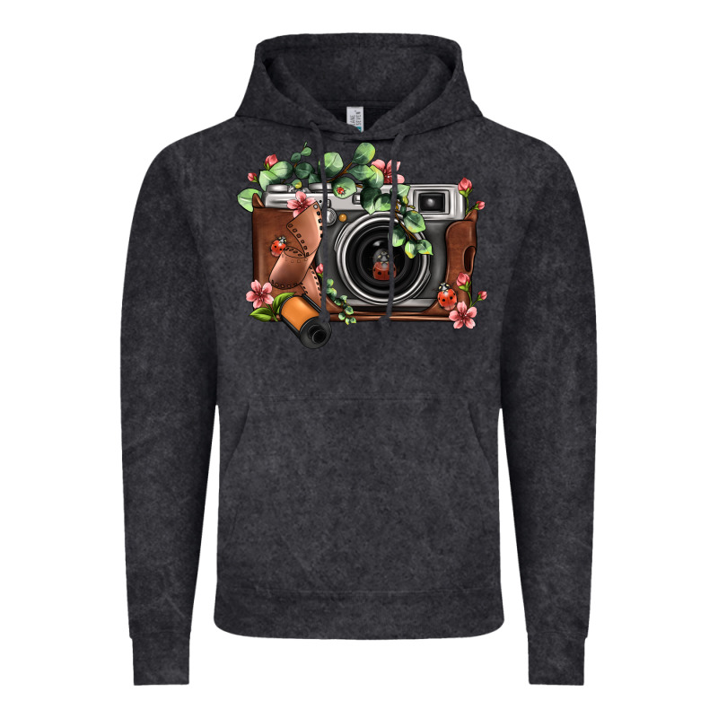 Floral Eucalyptus Film Roll Vintage Camera Vintage Hoodie by FaDigitalArtStudio | Teevron