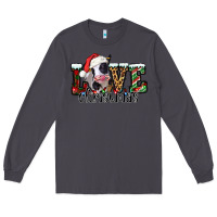 Smoke love Christmas cow Long Sleeve Tee - Jasminsmagicworld